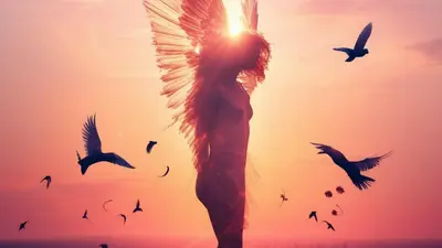 Surrealism style faceless video example