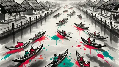 Japanese Ink style for AI faceless videos - preview image