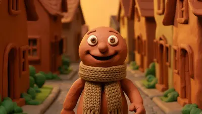 Claymation style faceless video example